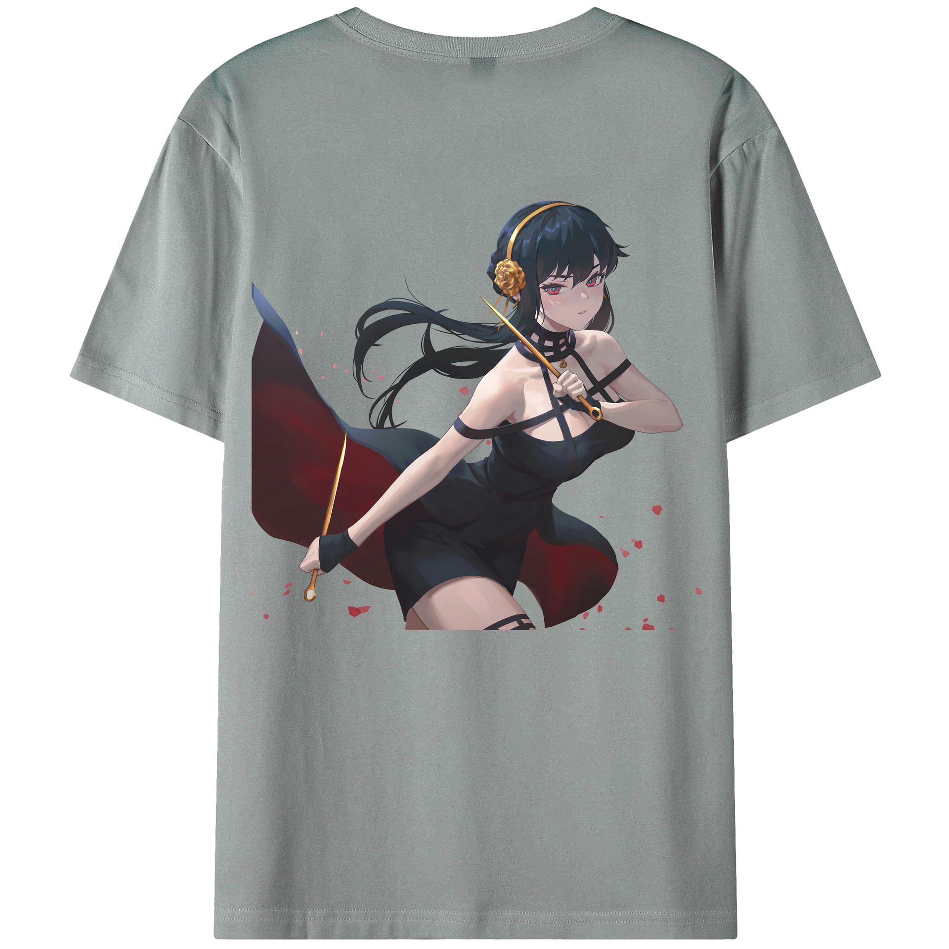 （画像用） SPY×FAMILY间谍家家酒 綿100％ メンズ半袖Tシャツ（バックプリント） 通気性
